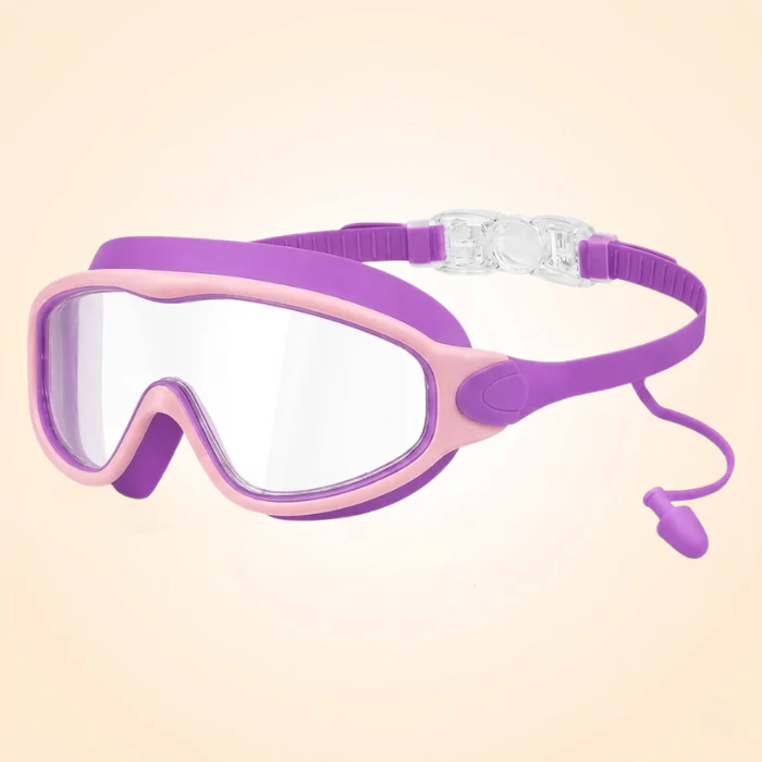 Lunettes de Piscine Étanches Zéro Douleur - En Silicone Souple - Enfant et Adulte