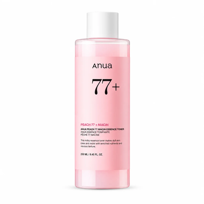 ANUA Peach 77 Niacin Essence Toner 250 ML + ANUA Peach 70 Niacin Serum 30 ML