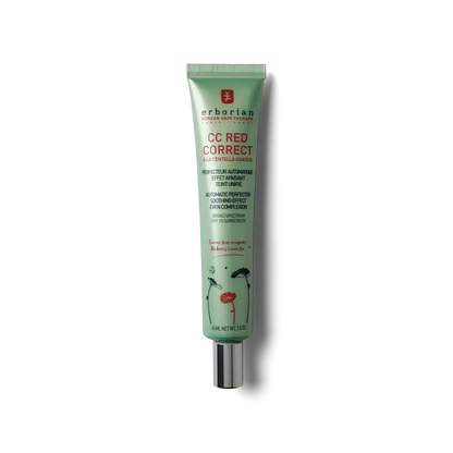 Pack de 2 - ERBORIAN CC Red Correct Centella Asiatica Effet Apaisant Spf25 45 ML