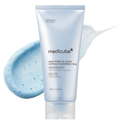 Pack de 2 - Medicube Zero Pore Sa Clear Capsule Cleansing Foam 120 G