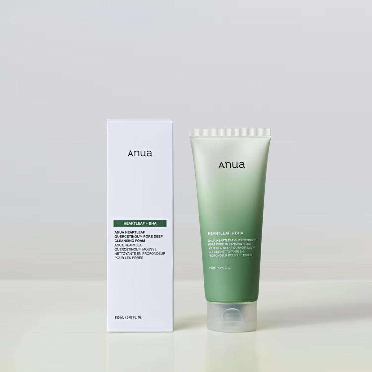 Pack de 2 - ANUA Heartleaf Quercetinol Pore Deep Cleansing Foam 150 ML