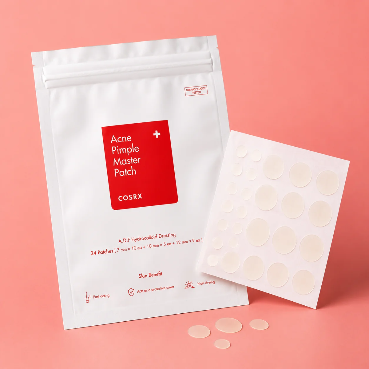Pack de 2 - Cosrx Patch Pour Boutons D'acne 24 Patches