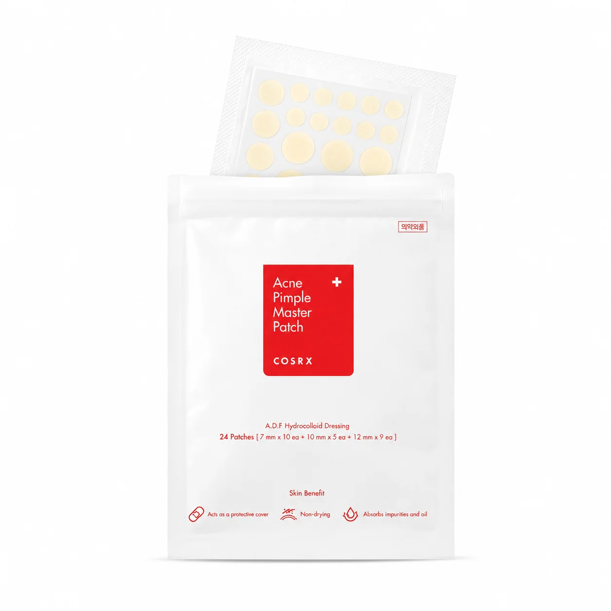 Pack de 2 - Cosrx Patch Pour Boutons D'acne 24 Patches