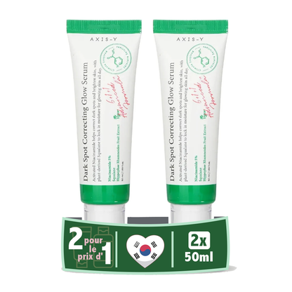 Pack de 2 - Axis Y Dark Spot Correcting Glow Serum 50 ML