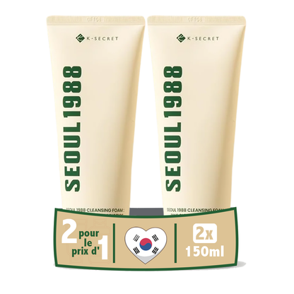 Pack de 2 - K Secret Seoul 1988 Cleansing Foam 150 ML