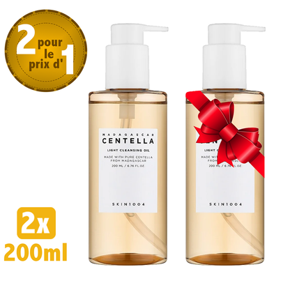 Pack de 2 - SKIN1004 Madagascar Centella Light Cleansing Oil 200 ML