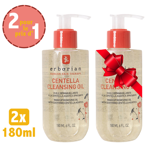 Pack de 2 - Erborian Centella Cleansing Oil 180 ML