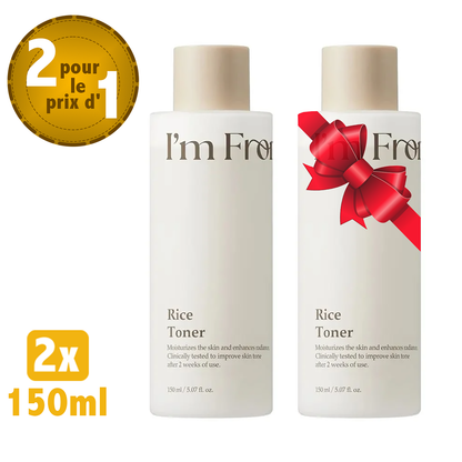 Pack de 2 - IM FROM Rice Toner 150 ML