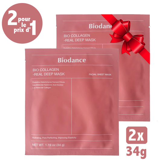 Pack de 2 - Biodance Bio Collagen Real Deep Mask 34 G